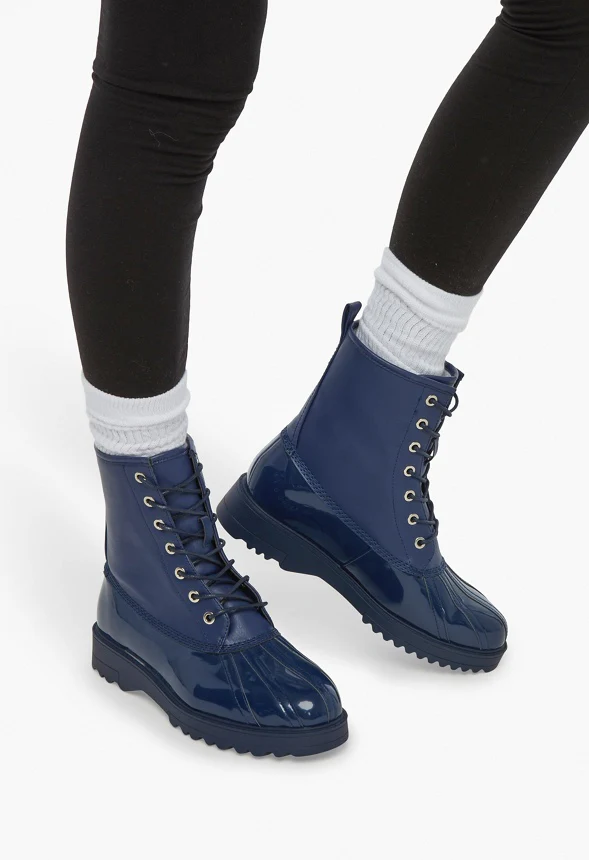 Amy Lace-Up Duck Boot - Image 2