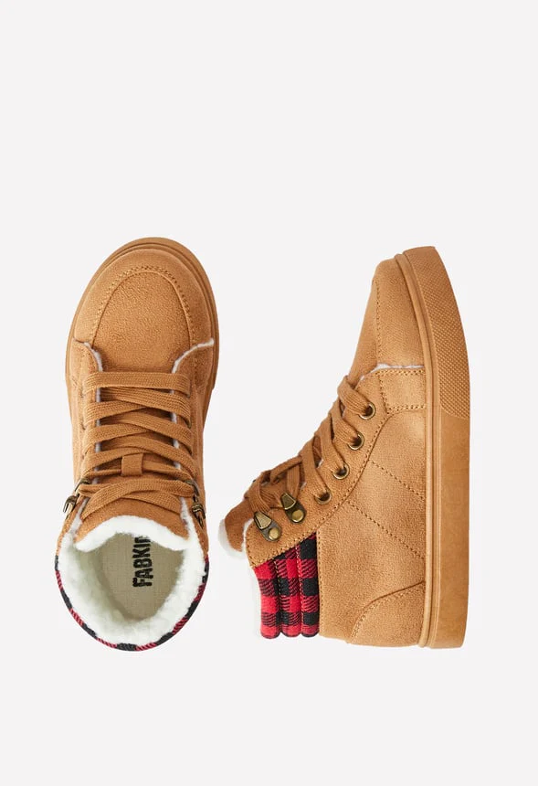 Buffalo Plaid High Top
