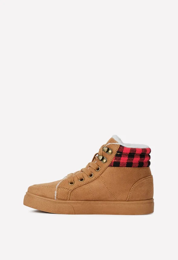 Buffalo Plaid High Top - Image 3