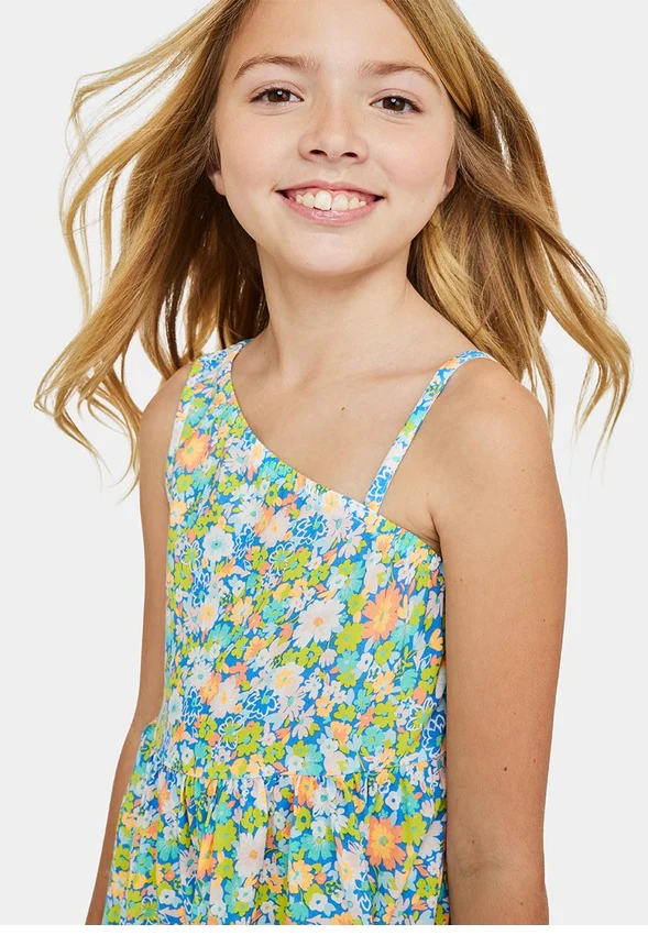 Ditsy Floral One Shoulder Dress - Image 4