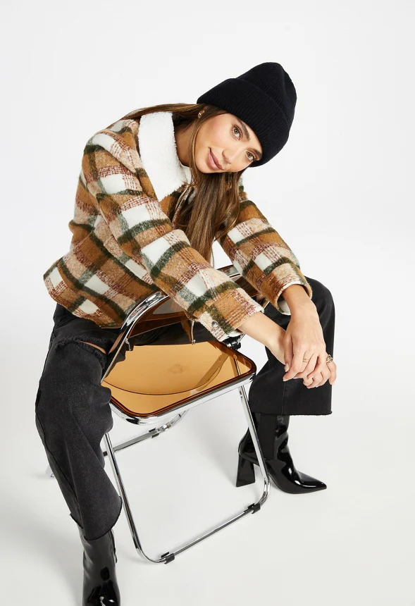 Rib Knit Beanie - Image 4