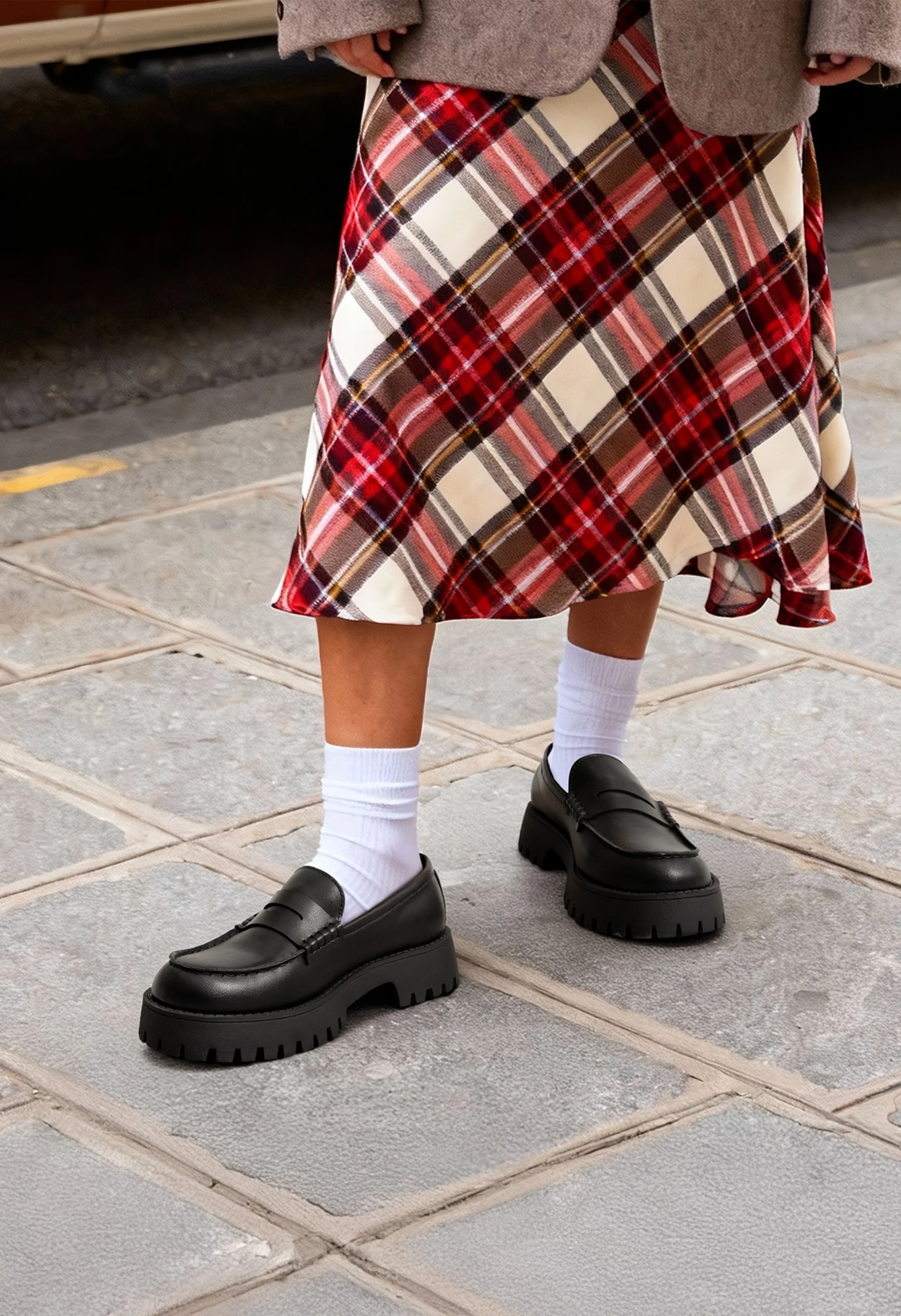 Women’s Platform Slip-On Loafers - Image 2